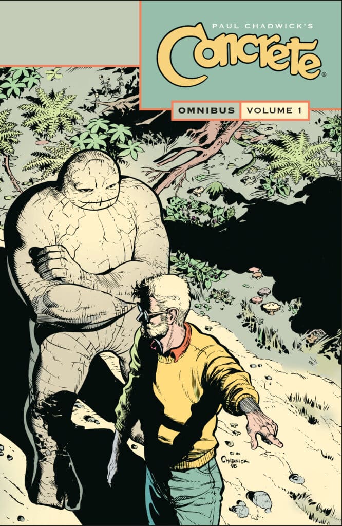 Concrete Omnibus Volume 1 Brings Paul Chadwick’s Classic Series Back to Print from Dark Horse Books