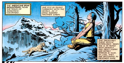 Marvel Graphic Novel #4 The New Mutants cover featuring the first appearance of Danielle Moonstar