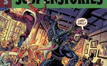 Shiver SuspenStories 3 #1 cover featuring holiday horror chaos from EC Comics and Oni Press