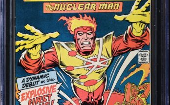 Firestorm #1 CGC 9.0 Signature Series signed by Al Milgrom