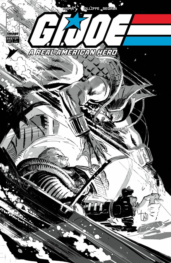 G.I. Joe: A Real American Hero #332 Cover A by Lee Weeks and Dave Stewart from Image Comics and Skybound