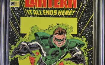 Green Lantern #50 CGC 9.6 White Pages featuring Kyle Rayner first appearance as Green Lantern