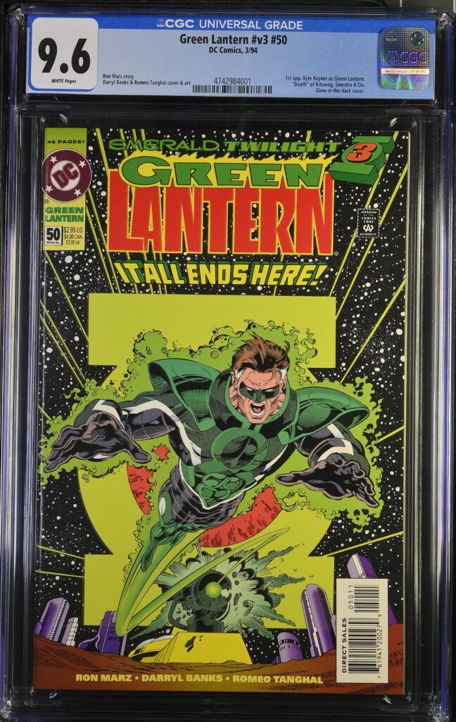 CGC Book of the Day: Green Lantern #50 — Kyle Rayner Becomes Green Lantern