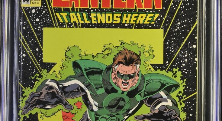 Green Lantern #50 CGC 9.6 White Pages featuring Kyle Rayner first appearance as Green Lantern