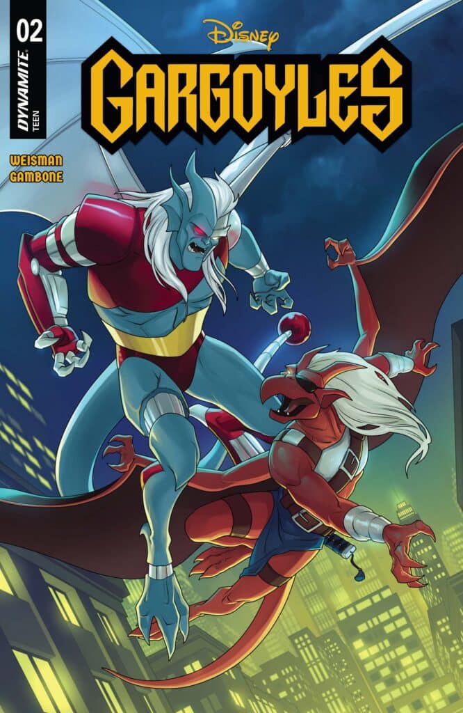 Gargoyles #2 Preview: The Gargoyle Egg Is Missing as the Green Knight Awakens