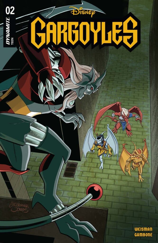 Gargoyles #2 Preview: The Gargoyle Egg Is Missing as the Green Knight Awakens