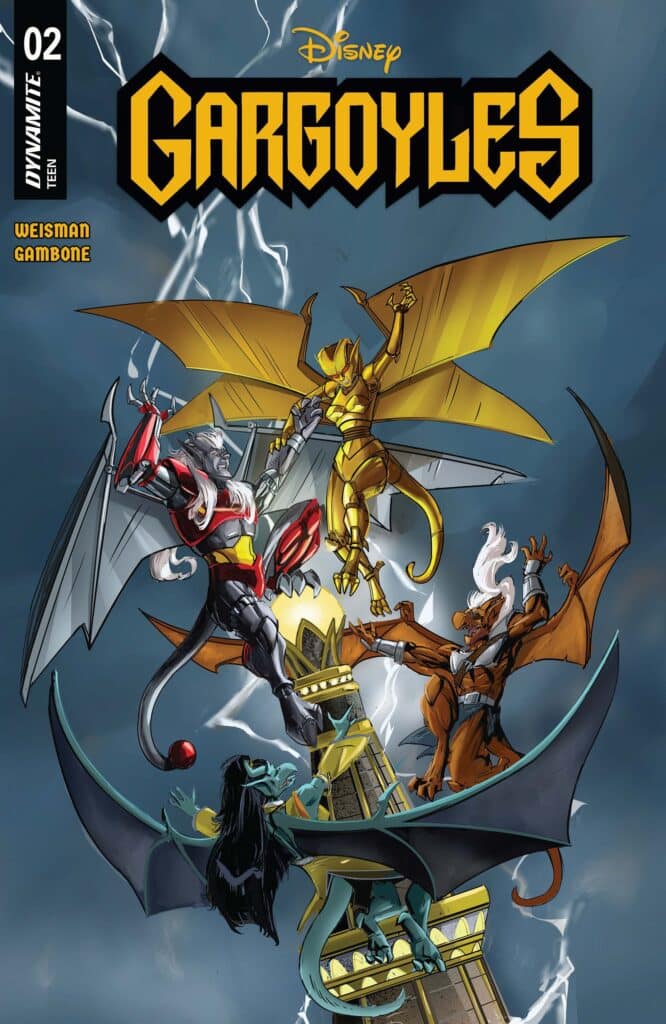 Gargoyles #2 Preview: The Gargoyle Egg Is Missing as the Green Knight Awakens