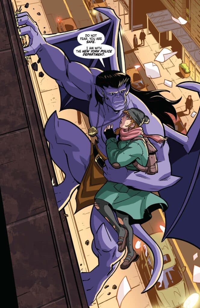 Gargoyles #2 Preview: The Gargoyle Egg Is Missing as the Green Knight Awakens