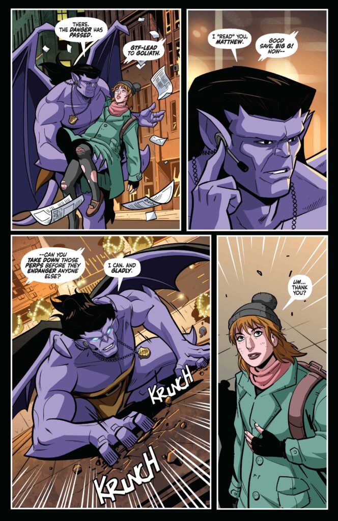 Gargoyles #2 Preview: The Gargoyle Egg Is Missing as the Green Knight Awakens