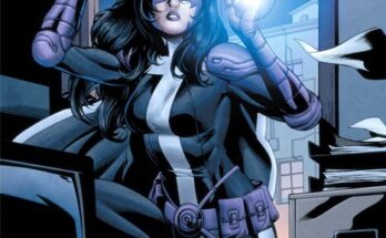 Helena Wayne as the Huntress from DC Comics