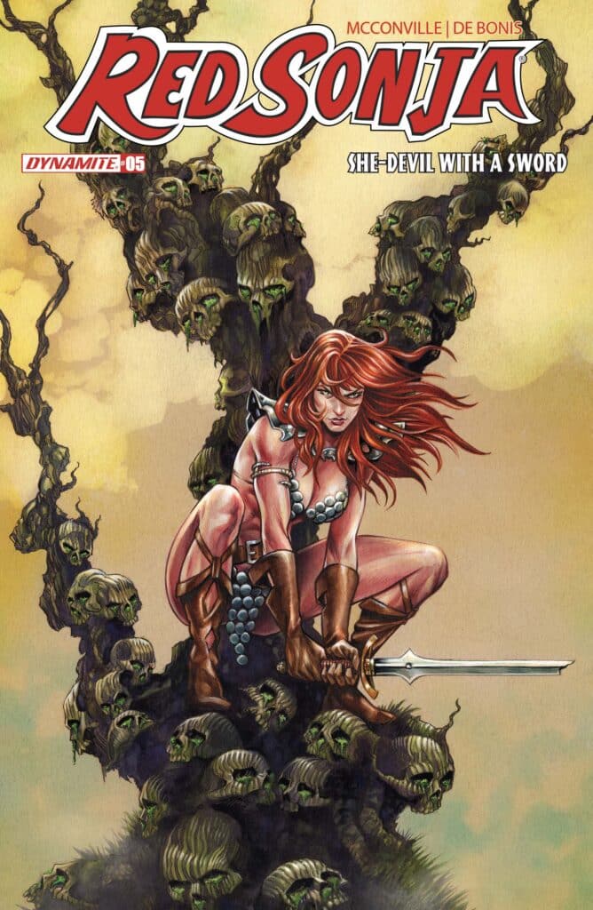 Red Sonja: She-Devil with a Sword #5 Review: Dynamite Entertainment Unleashes Demoroq on Khorshemish
