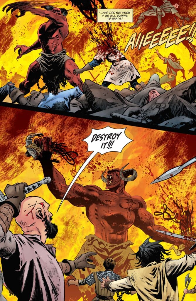 Red Sonja: She-Devil with a Sword #5 Review: Dynamite Entertainment Unleashes Demoroq on Khorshemish