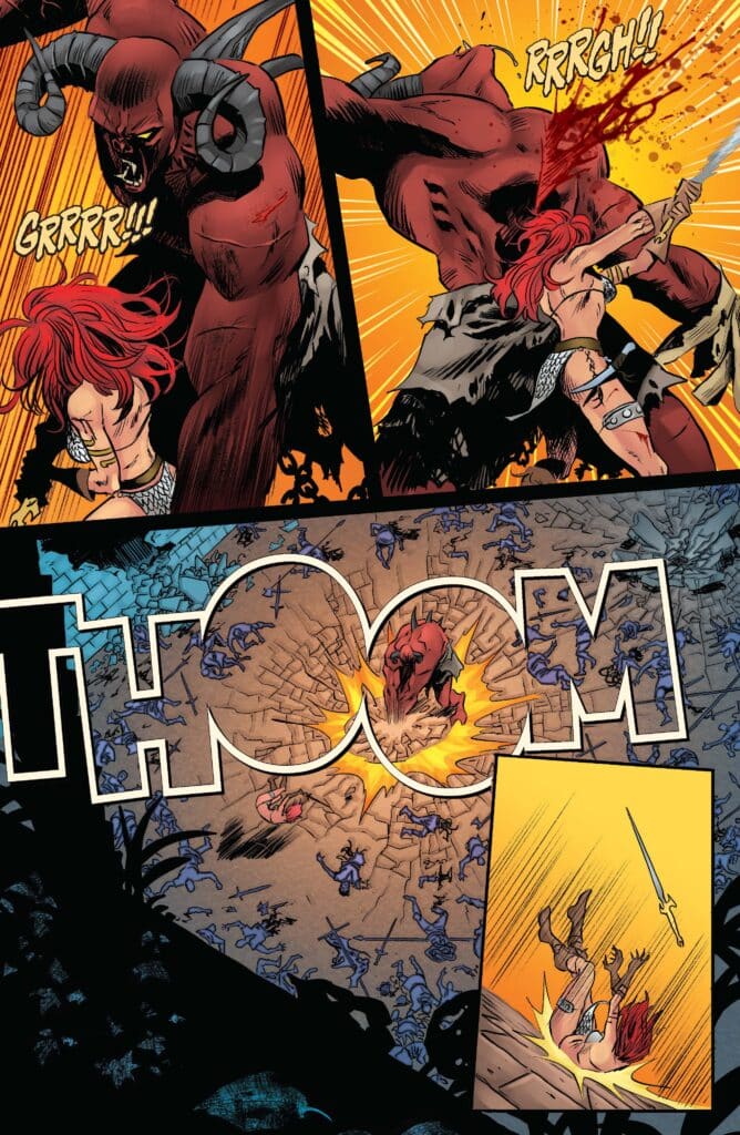 Red Sonja: She-Devil with a Sword #5 Review: Dynamite Entertainment Unleashes Demoroq on Khorshemish