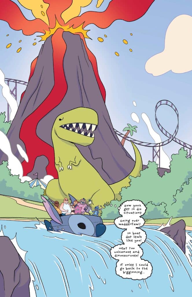 Stitch #8 Review: Dynamite Entertainment Opens the Most Dangerous Theme Park on Earth