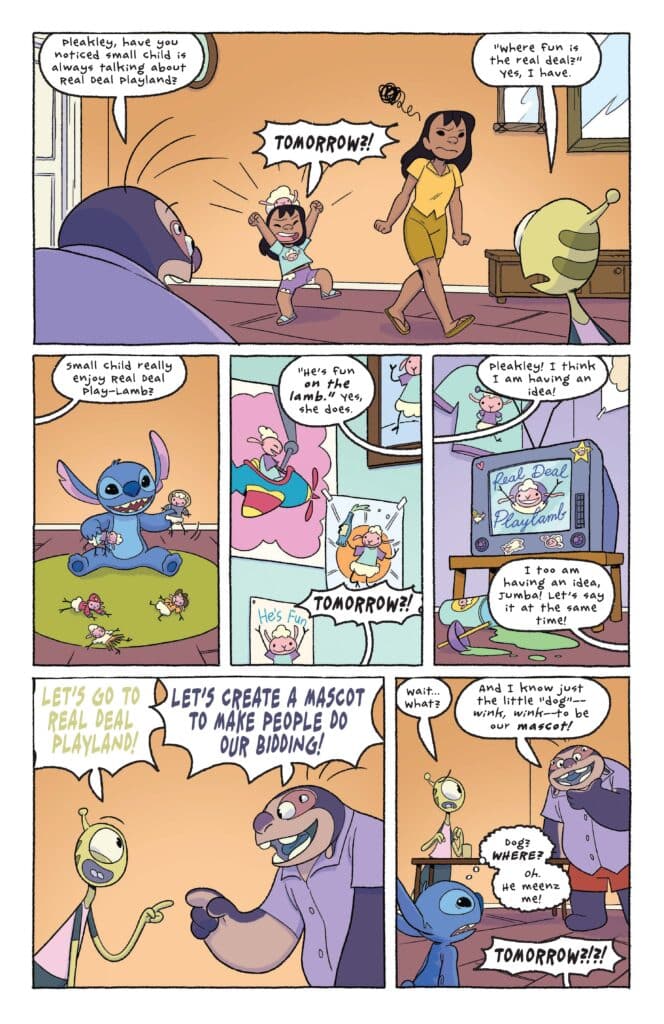 Stitch #8 Review: Dynamite Entertainment Opens the Most Dangerous Theme Park on Earth