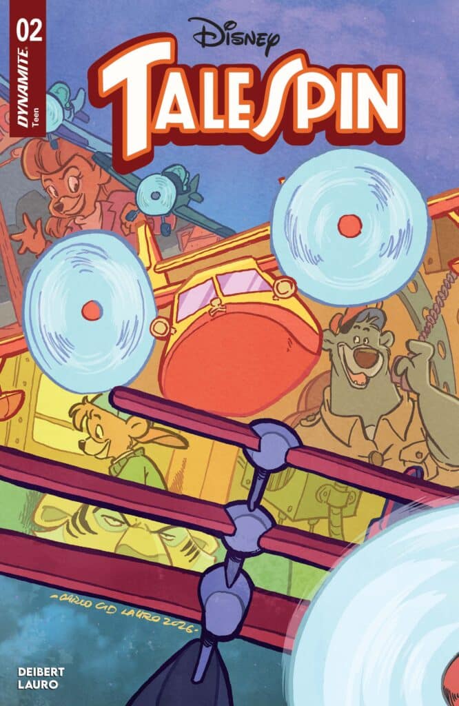 TaleSpin #2 Preview: Baloo and Kit Take Flight Against Fancy New Flyers
