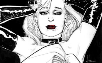 Black Kiss Compendium cover featuring Howard Chaykin artwork from Image Comics