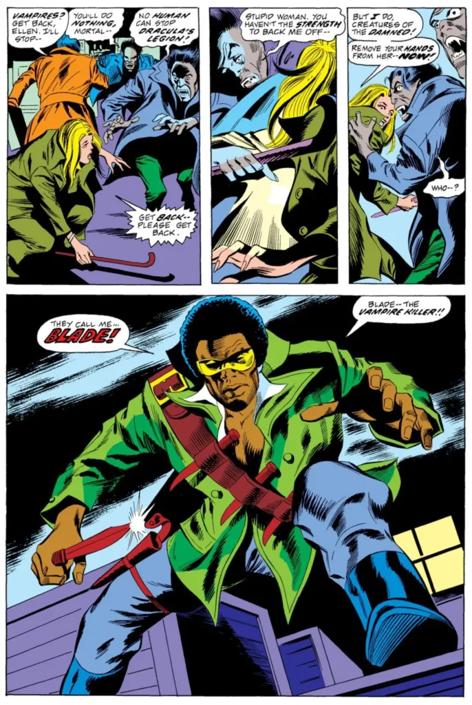 Tomb of Dracula #10 Marvel Comics first appearance of Blade the Vampire Slayer