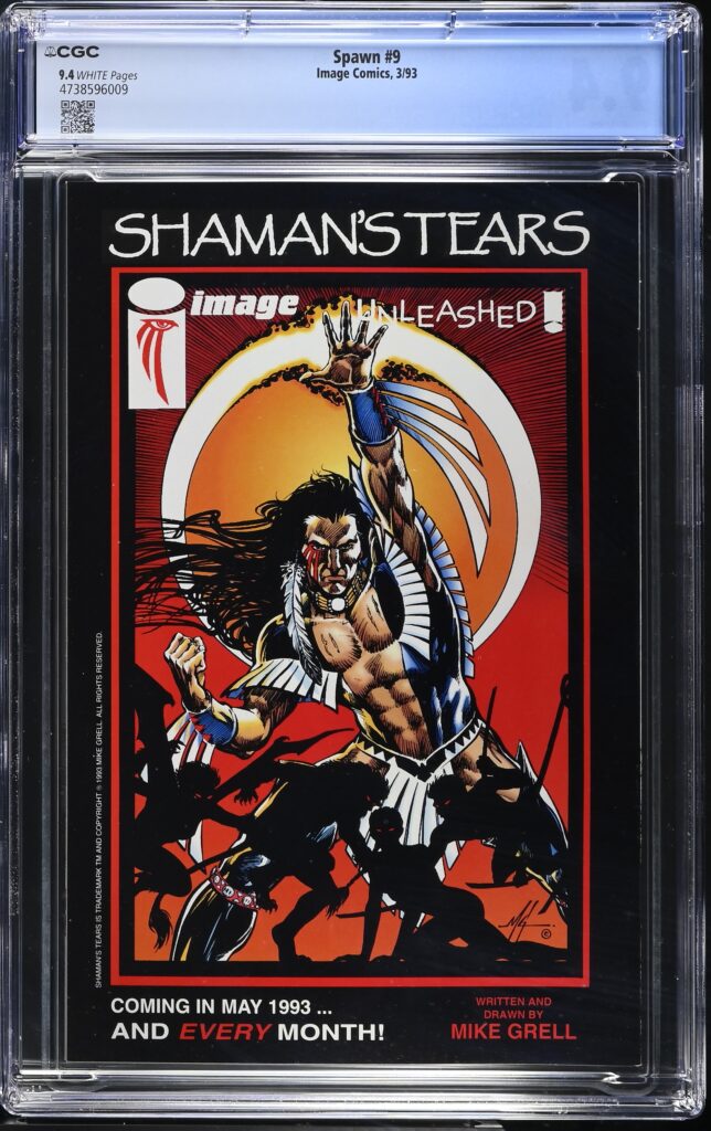 CGC Book of the Day: Spawn #9 — Angela and Medieval Spawn Make Their First Appearance