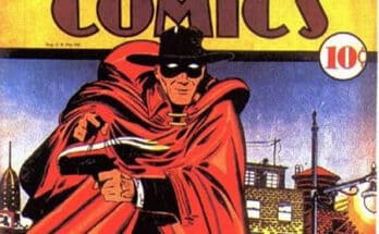 Detective Comics #20 DC Comics cover featuring the first appearance of the Crimson Avenger
