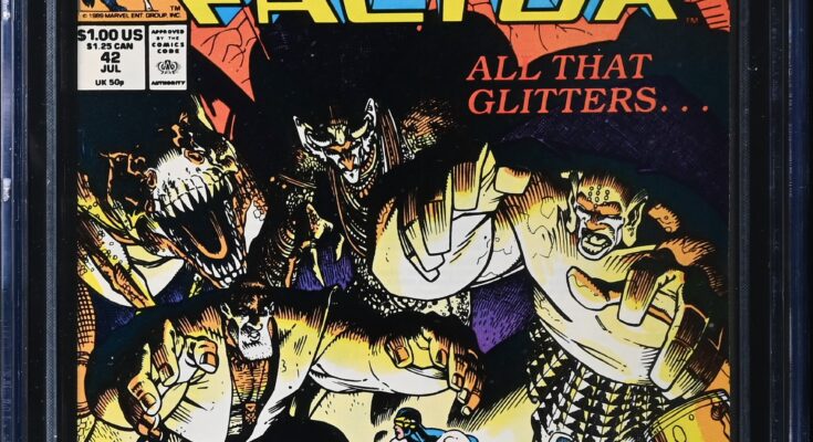 CGC Book of the Day: X-Factor #42 Signed by Arthur Adams